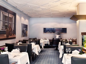 Restaurant Le Poisson, Hotel Glarnischhof, Zurich, Switzerland | Bown's Best